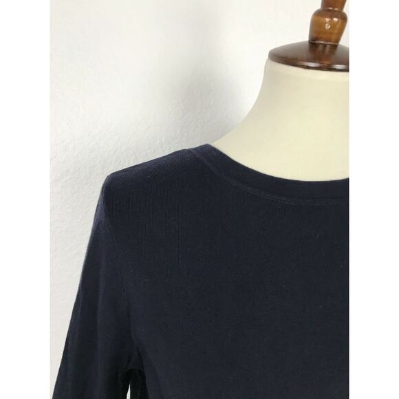 COS Striped Stretch Knit Pullover Top - Picture 6 of 9